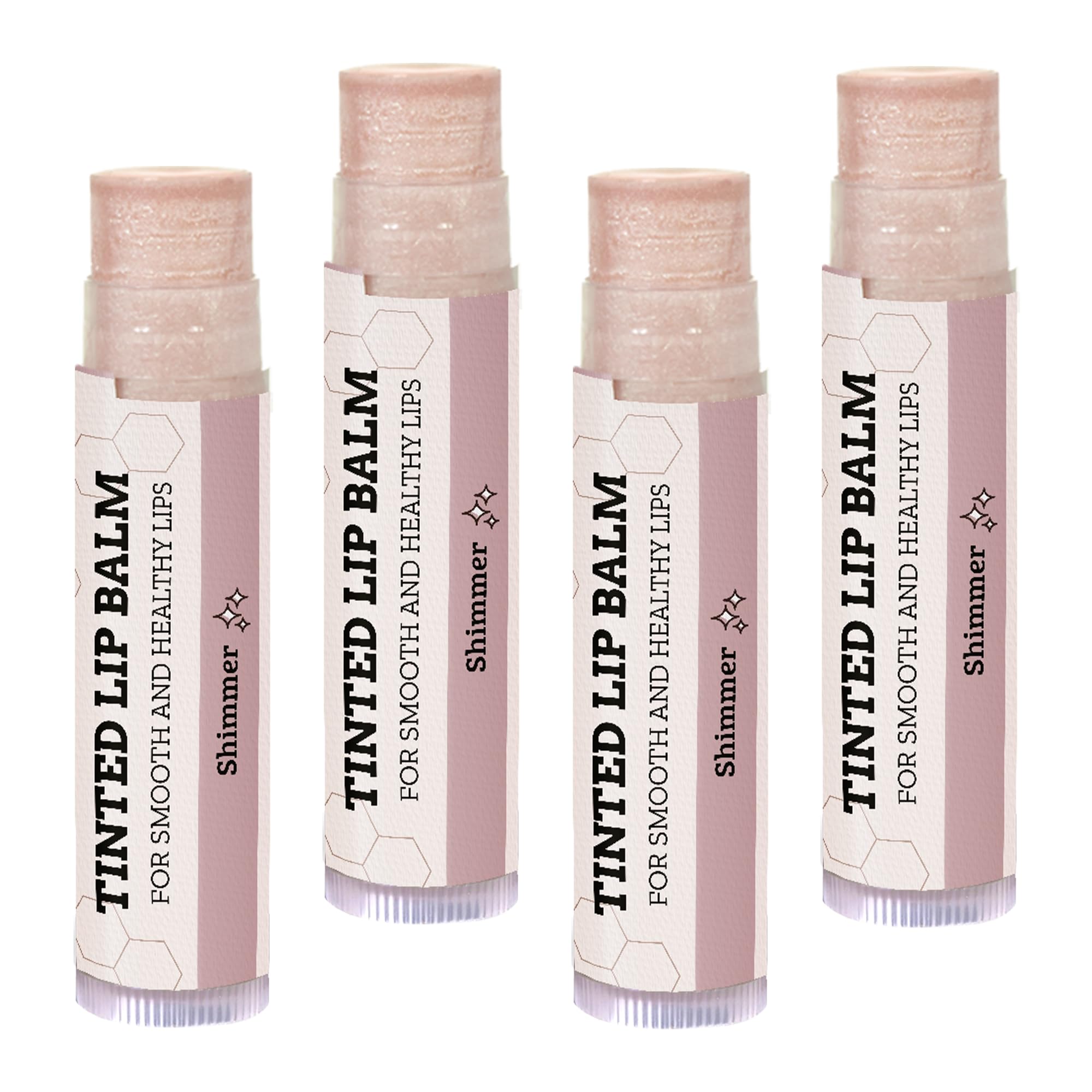 Earth's Daughter USDA Organic Lip Balm 6-Pack - Fruit Flavors, Beeswax, Coconut Oil, Vitamin E - Best Lip Repair Chapstick for Dry Cracked Lips - Moisturizing Lip Care